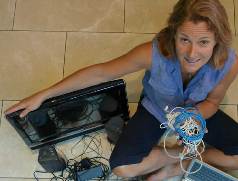Fiona discovers the easy way to recycle electricals